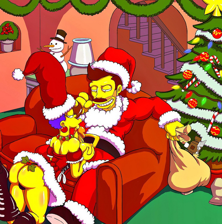 858px x 865px - Marge Simpson Nude Christmas | Cartoon Sex Blog
