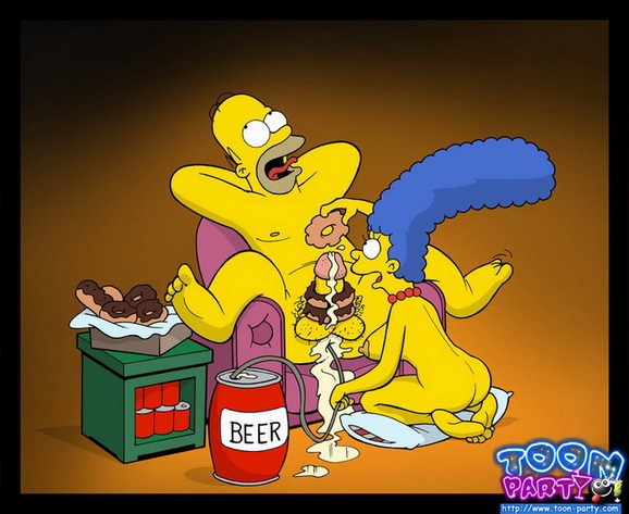 Drunk Toon Porn - Drunk toon sluts â€“ Food sex fantasy of Homer Simpson | Cartoon Sex Blog