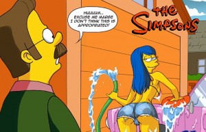 Marge Simpson nude comics gallery